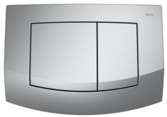 TECE Ambia toilet flush plate dual-flush system 9240225 matte chrome
