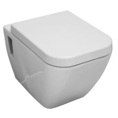Cooke & Lewis Diagonal Toilet Seat and cover Soft Close