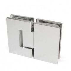 Shower door hardware " block " 180 Degree Glass