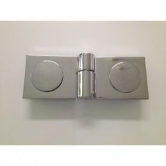 Shower door hardware " Cube " Flush glass jar in Angular and lifting Hinge