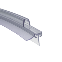 Shower Seal Sealing lip bent horizontally