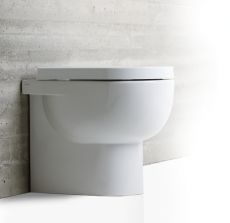 Simas E-Line EL01 WC with seat and cover EL004 Toilet Seat and Cover