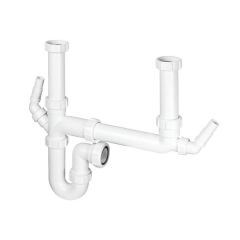 McAlpine SK2A 2-Bowl Spacesaver Sink Kit (30)