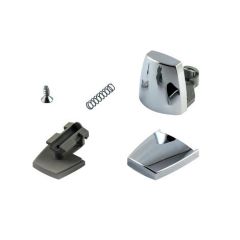 slider completely Color: chrome For glass thickness: 6 mm