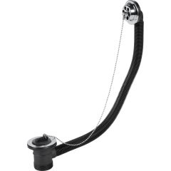 Wirquin.Chrome.plated.bath.waste.tidi.poly.plug,.and.metal.overflow
