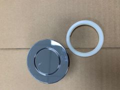 Sphera + Pneu Single flush pneumatic actuator compatible with all OLI pneumatic concealed and exposed cisterns 605264 / 5604005572095