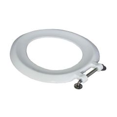 Celmac.SSO53WH.Sonata.Seat.Only.with.S/S.Hinge.Wht..