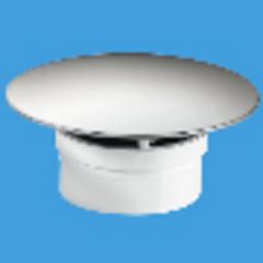 McAlpine McAlpine STW70SSM Mushroom Flange For 1½ Trap 70mm Chrome Plated Stainless Steel