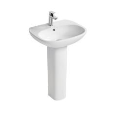 Ideal Standard  Tesi 55cm pedestal basin - one taphole  T028001