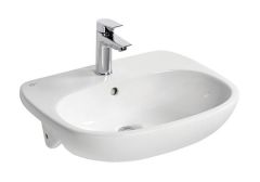 Ideal Standard  Tesi 55cm semi-countertop basin - one taphole  T352601