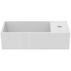 Ideal Standard Atelier Extra Right Hand Basin with Faucet Hole  Glossy White  45 cm T373401