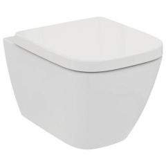Ideal Standard  Ideal Standard i.life S compact wall mounted wc bowl with horizontal outlet and rimls+ technology  T459201