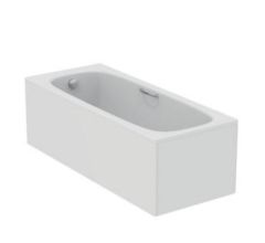 Ideal Standard  Ideal Standard i.life 170 x 70cm rectangular bath with grips - no tapholes  T477801