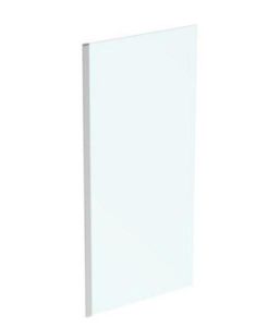Ideal Standard  IS i.life 1000 Wet Room panel with Idealclean clear glass - bright silver finish  T4872EO