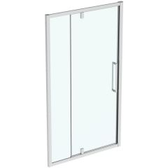 Ideal Standard  IS i.life 1200 Pivot Door and panel with Idealclean clear glass - bright silver finish  T4965EO