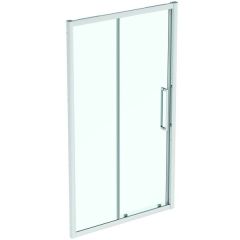 Ideal Standard  IS i.life 1200 Slider Door with Idealclean clear glass - bright silver finish  T4971EO