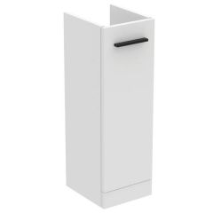 Ideal Standard  Ideal Standard i.life A 23cm pedestal washbasin unit with 1 door (separate handle required), matt white  T5266DU