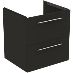Ideal Standard  Ideal Standard i.life B 60cm vanity unit, 2 drawers, carbon grey matt  T5270NV