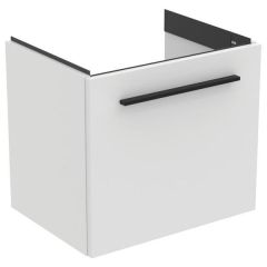 Ideal Standard  Ideal Standard i.life S 50cm compact wall hung vanity unit with 1 drawer (separate handle required), sand beige matt  T5290NF
