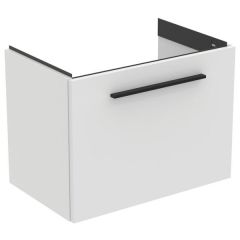 Ideal Standard  Ideal Standard i.life S 60cm compact wall hung vanity unit with 1 drawer (separate handle required), matt white  T5292DU
