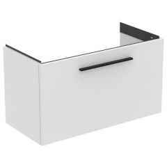 Ideal Standard  Ideal Standard i.life S 80cm compact wall hung vanity unit with 1 drawer (separate handle required), matt white  T5294DU