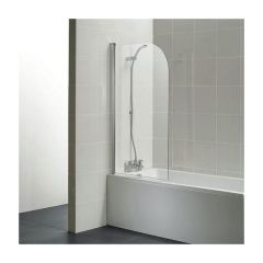 Ideal Standard  Connect 2 Radius Bath screen - clear glass  T9924EO