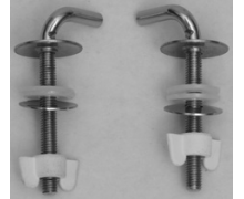 Thermoset toilet seat cover hinges for children 420749