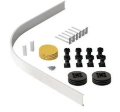 Twyford TR6011WH Quadrant Leg Set & Panel Kit