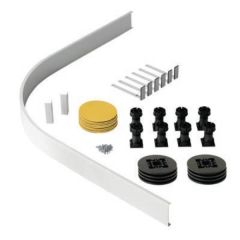 Twyford TR6011WH Quadrant Leg Set & Panel Kit