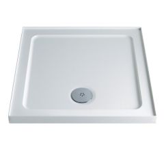 Twyford.760mm.x.760mm.4.upstand.tray.TR6211WH...