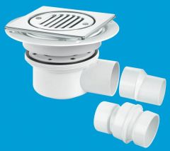 McAlpine TSG52-T6SS 50mm Trapped Shower Gully(10bx TSG52T6SS Bathroomsuites