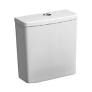 Twyford E12490WH E100 Square Close Coupled Push Cistern LID ONLY