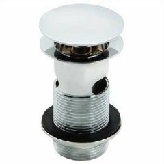 TWYFORD WF4355CP Slotted Minimalist Push Button Waste Chrome