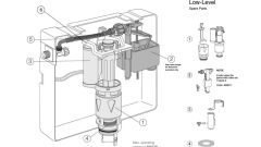 Valsir Evolut VS0864117 Central Lock EVOLUT VALSIR 864117