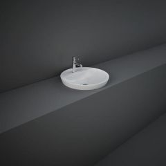 RAK Variant Round Drop-In Wash Bsn 42Cm 1Th VARDI14201AWHA Bathroomsuites
