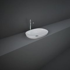RAK Variant Oval Drop-In Wash Bsn 50Cm VARDI25000AWHA Bathroomsuites