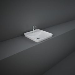 RAK Variant Sq Drop-In Wash Bsn 42Cm 1Th VARDI44201AWHA Bathroomsuites