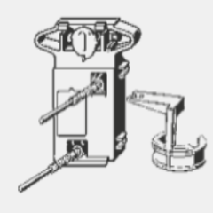 Viega Actuating Mechanism for use with Viega ECO PLUS WC Cistern 609122 Toilet cistern Fittings spares