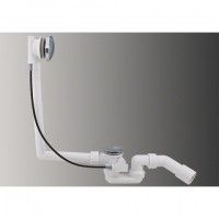 Viega drain and overflow set Multiplex Visign M1 , 40/50 x 540 mm chrome