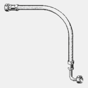 Viega Flexible Hose for use with Viega ECO PLUS WC Cisterns 609177 / 8310.63 / 4015211609177