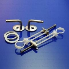 Villeroy and Boch Epura 88370161 set of hard chrome hinges