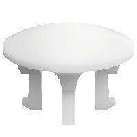 Villeroy & Boch overflow cover 790100LL Peru, silicone, 50cm larger for washbasins