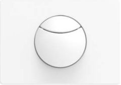 Villeroy and Boch SANIT SMALL push button WHITE S703 16.703.01.0000