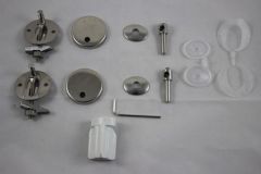 Villeroy & Boch Toilet Seat Hingers Chrome 92236561 / 4051202543891