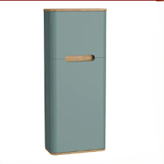 Vitra Sento Narrow Tall Cabinet  Right  Matte Fjord Green 66156