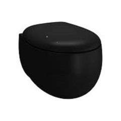 Vitra Memoria Wall-Hung WC Pan,  Black 5884B483-0075