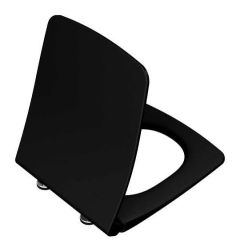 Vitra Metropole Slim Toilet Seat  Soft Close  Black 122-070-009
