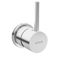 VitrA single-lever mixer A45671EXP for WC, side-integrated thermostatic valve