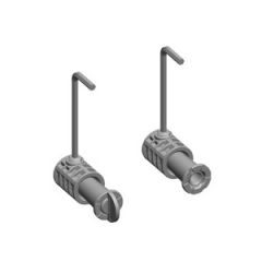 vitra v fit fixing kit for 75 mm wall mounted wc 310890