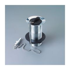 Wirquin solid basin waste 1.1/4" Chrome Plated WBK01WC